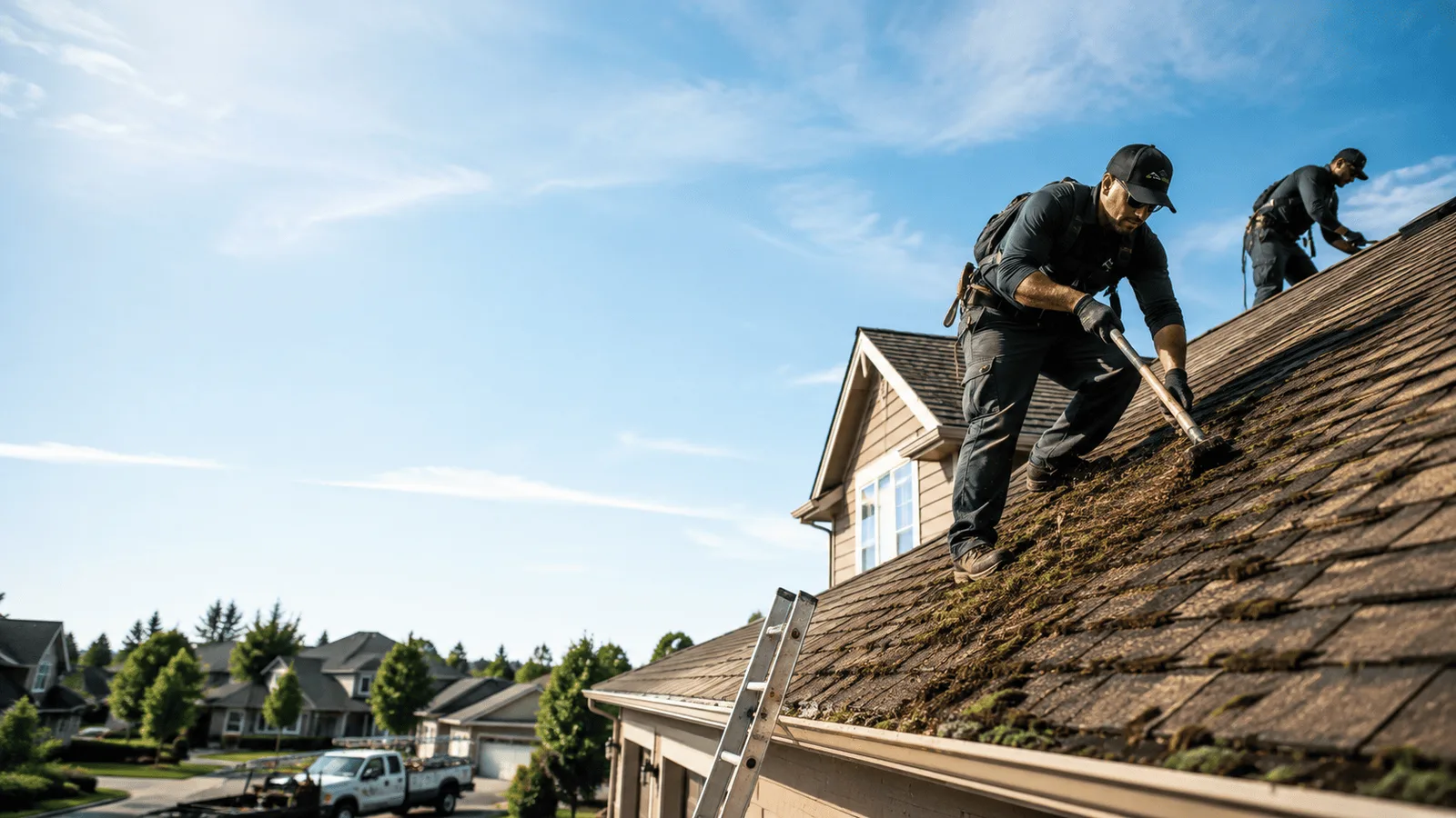 Roof Moss Removal in Harvey, AR near me
